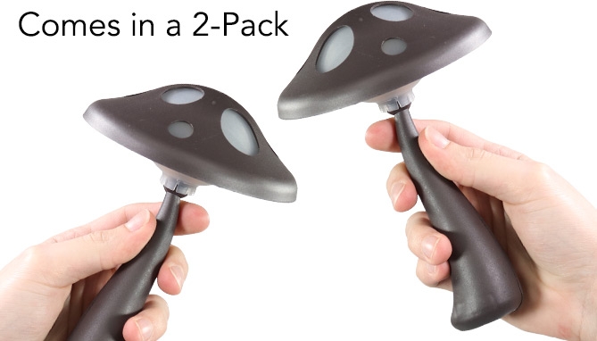 Picture 6 of Mini Mushroom Solar Landscape Lights 2PK