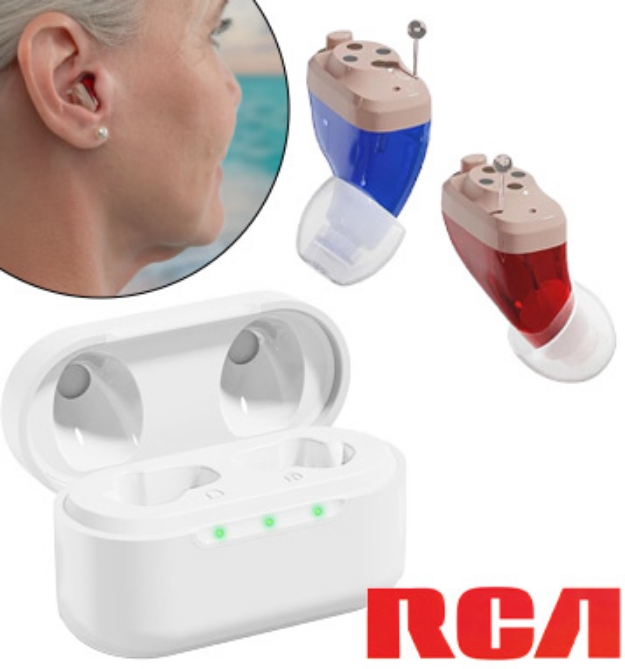 Picture 1 of  FDA-Registered Class 1 Invisible Earbud-Style Hearing Aids by RCA  