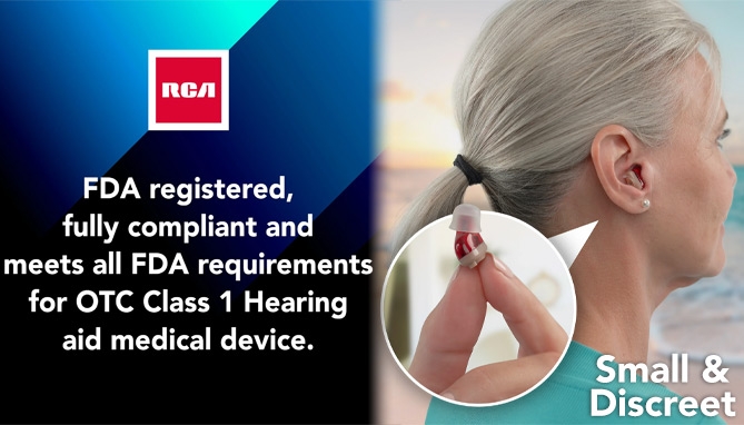 Picture 3 of  FDA-Registered Class 1 Invisible Earbud-Style Hearing Aids by RCA  