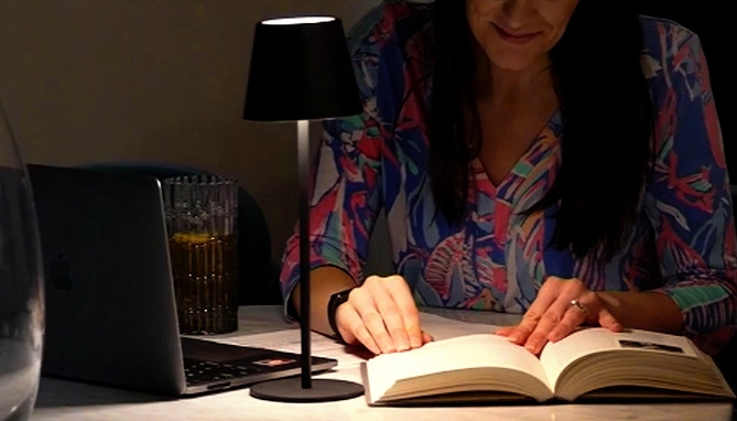 Picture 4 of Modern Touch Activated Table Lamp With Dimmer Function