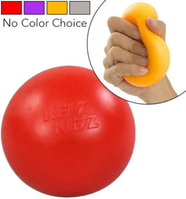 Picture 1 of Stress Relieving Pull and Stretch Squeeze Ball 