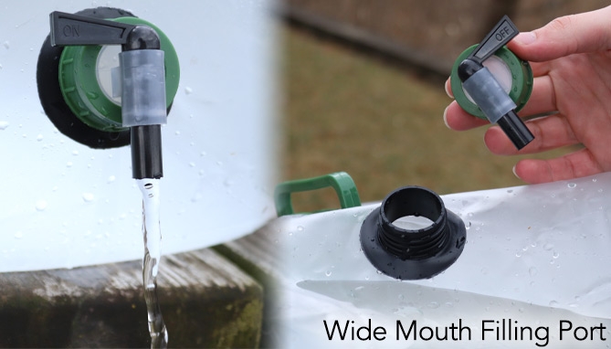 Picture 6 of 20L Collapsible Water Carrier with Easy Pour Spigot