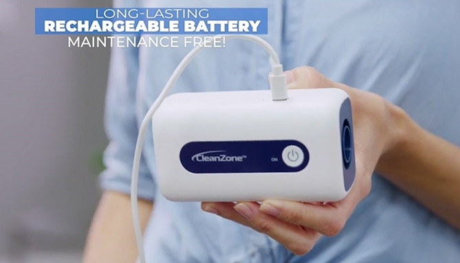 Picture 6 of CleanZone Rechargeable, Portable CPAP Cleaner