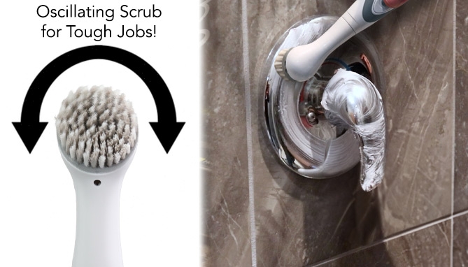 Picture 2 of Power SCRUBBER Brush Set w/ Free Pink Magic