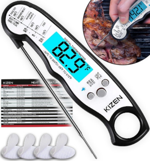 Picture 1 of Digital Meat And Candy Waterproof Thermometer     