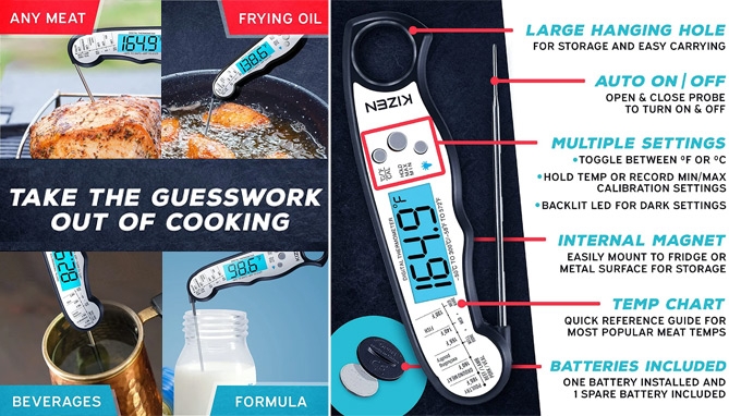 Picture 4 of Digital Meat And Candy Waterproof Thermometer     