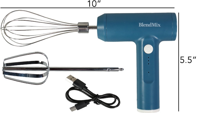 Picture 3 of BlendMix Cordless Mini Hand Mixer and Beater