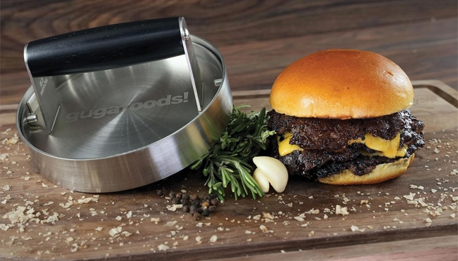Picture 3 of 3-in-1 Adjustable Burger Press Kit by Guga Foods