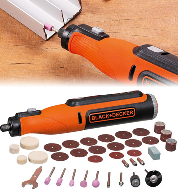 BEYOND: 8V Max Rotary Tool Kit - 35Pc Accessories - PulseTV