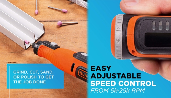 Picture 2 of BEYOND: 8V Max Rotary Tool Kit - 35Pc Accessories