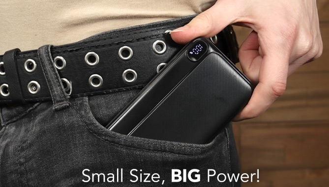 Picture 4 of Fast-Charging 10K Power Bank with Digital Display
