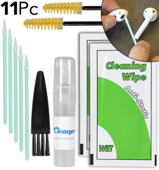 Picture 1 of Earbud Cleaning Kit by Kikkerland - 11 Pieces