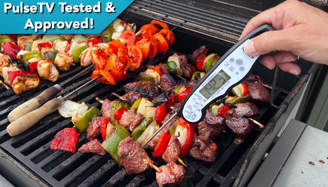 Digital Meat And Candy Waterproof Thermometer - PulseTV