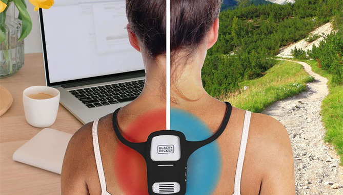 Picture 4 of InstaClimate Cordless Wearable Heating And Cooling Device      