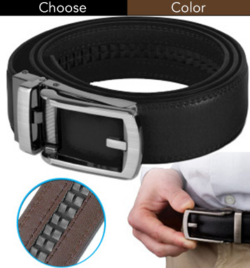 The Perfect Fit No-Hole Ratcheting Belt