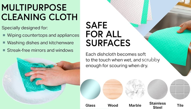 Picture 4 of Eco-Friendly Swedish DishCloths 10pk