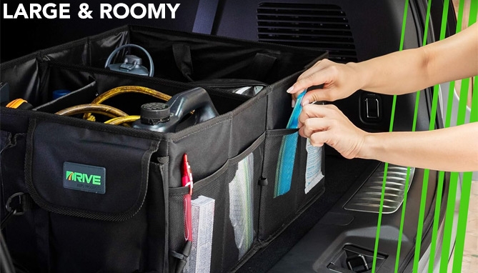 Picture 3 of Heavy Duty Collapsible Car Trunk Organizer 