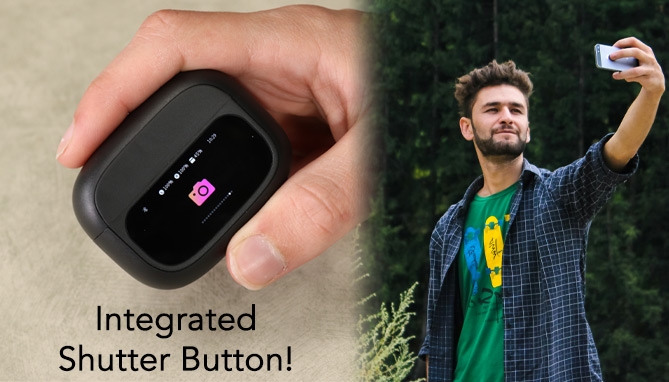 Picture 5 of ANC True Wireless Earbuds with Touch Screen Smart Case
