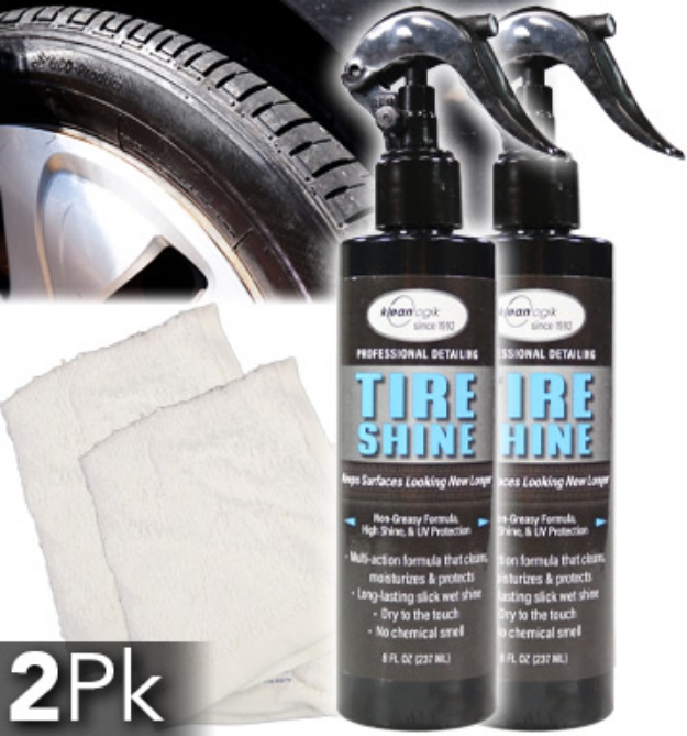 Picture 1 of 2PK of Professional Long Lasting Tire Shine