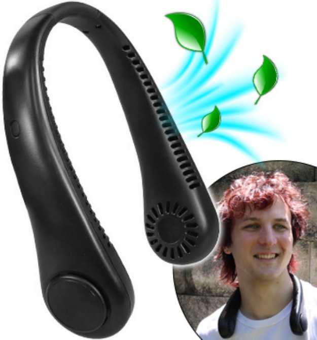 NextGen Flexible Bladeless Neck Fan - PulseTV