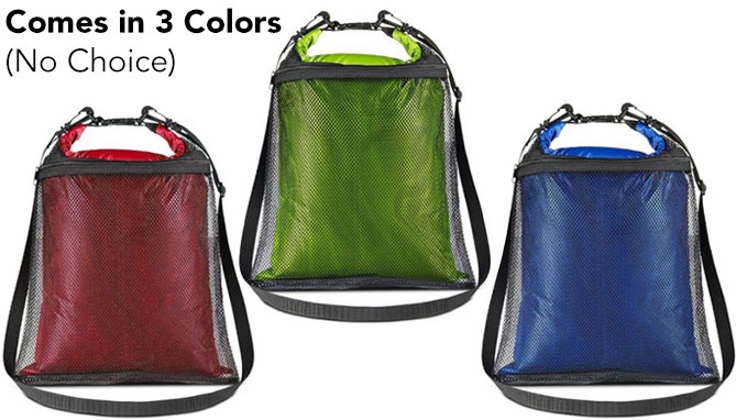 Picture 2 of Compact Wet-Dry Bag with External Mesh Pouch