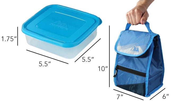Picture 5 of Arctic Zone Insulated Lunchbox With Food Storage Container
