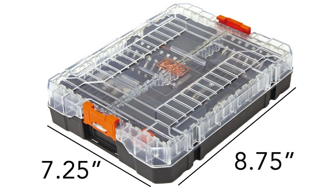 Picture 6 of 200 Piece Screwdriving Bit Set