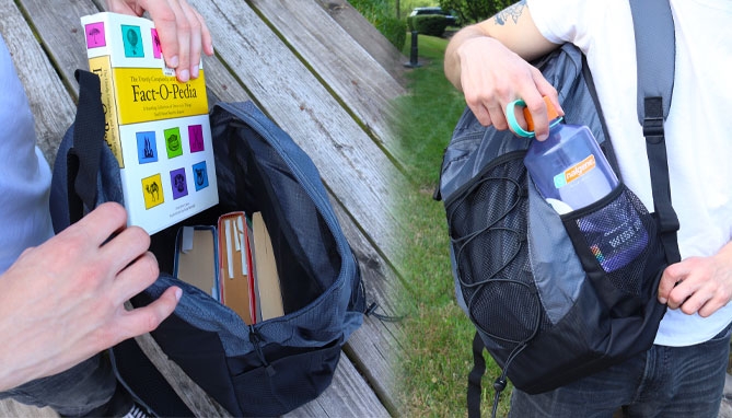 Picture 3 of Large Capacity Backpack for Work, School, and Commuting