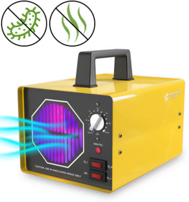Picture 1 of DENTED/Dinged: Deluxe 2-in-1 Ozone Generator with UV Sterilization: Eliminate Room Odors!