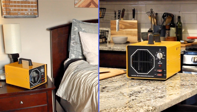 Picture 5 of DENTED/Dinged: Deluxe 2-in-1 Ozone Generator with UV Sterilization: Eliminate Room Odors!