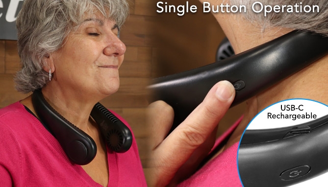 Picture 5 of NextGen Flexible Bladeless Neck Fan