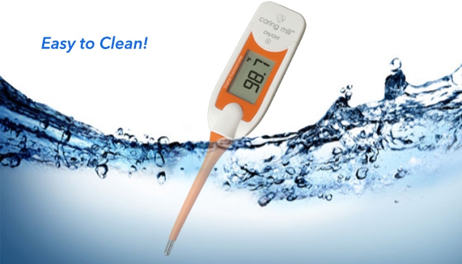 Picture 3 of Large-Display Digital Thermometer with Flexible Tip