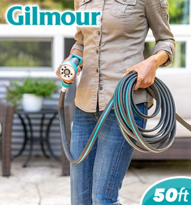 Picture 1 of Gilmour Aqua Armor Lightweight 50ft Hose