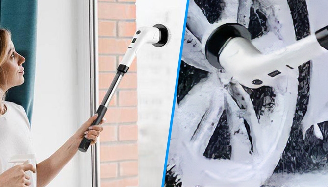 Picture 4 of Cordless Turbo Spin Scrubber