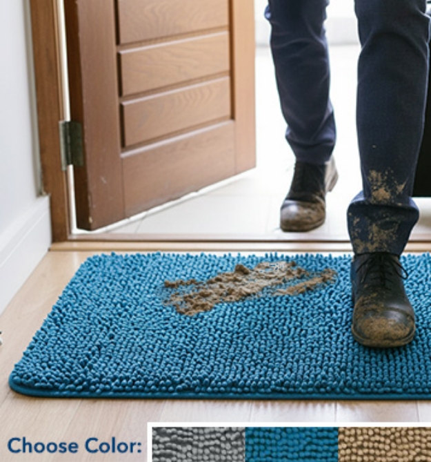 Picture 1 of Mud and Water Away Floor Mat