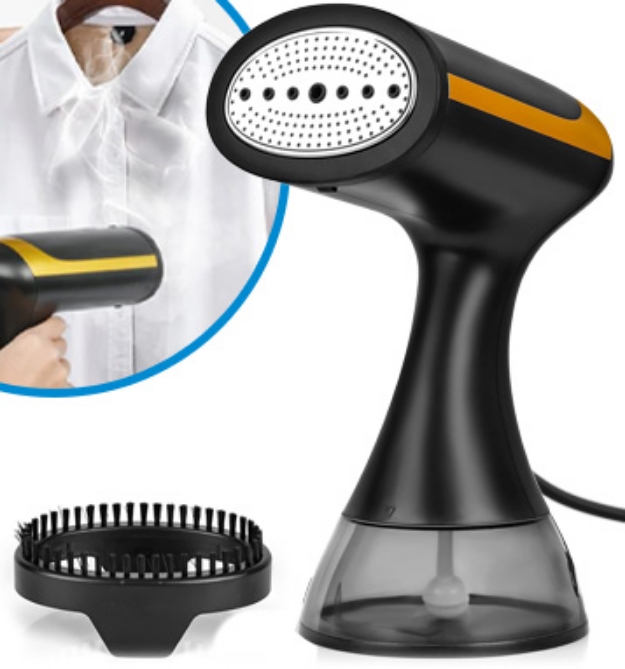 Picture 1 of Handheld 1100W Garment Steamer - Portable & Travel-Friendly