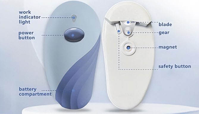 Picture 3 of Cordless Hands-Free Can Opener