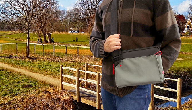 Picture 4 of Compact 10in Traveler’s Bag - Padded for iPad & Essentials
