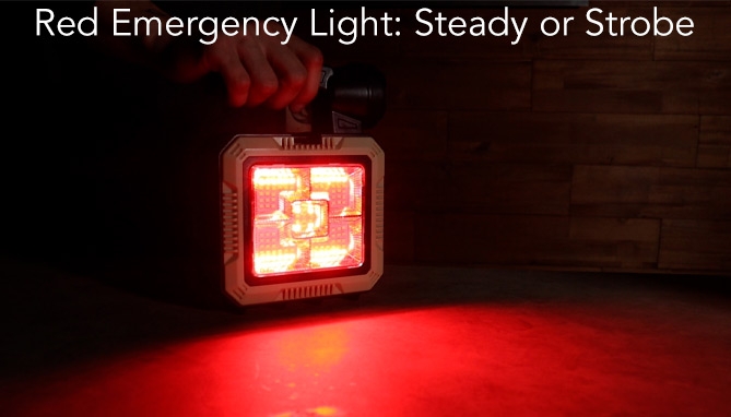 Picture 6 of DENTED/Dinged: Solar Powered 4-in-1 Lantern, Flashlight, Tool Kit, Power Bank Combo