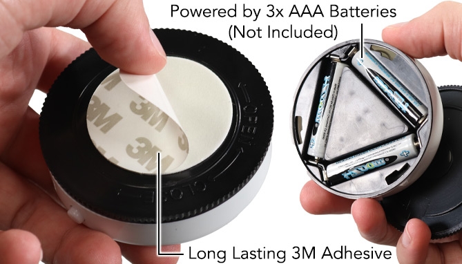 Picture 3 of DENTED/Dinged: Bell + Howell Mini Power Pod Lights - Mega 10-Pack