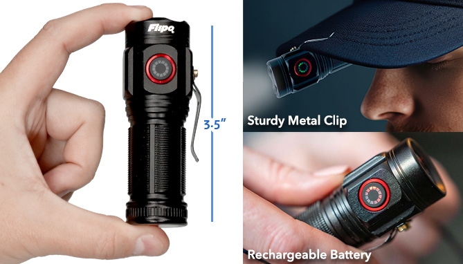 Picture 4 of Tactical Mini: 1500 Aluminum Flashlight
