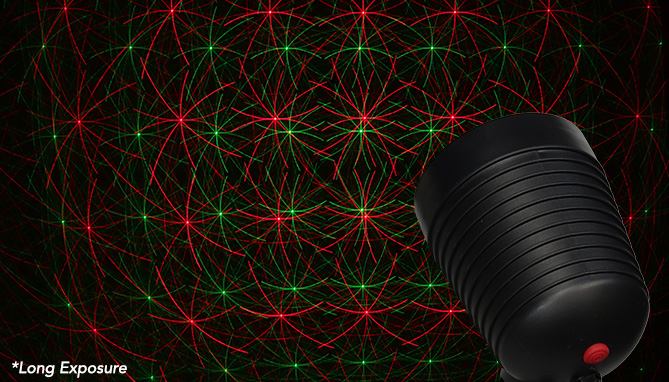 Sparkle Motion Multi-Pattern Holiday Laser Light System - PulseTV
