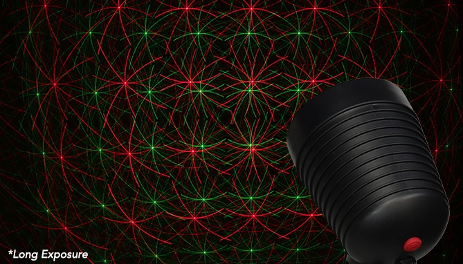 Picture 3 of Sparkle Motion Multi-Pattern Holiday Laser Light System