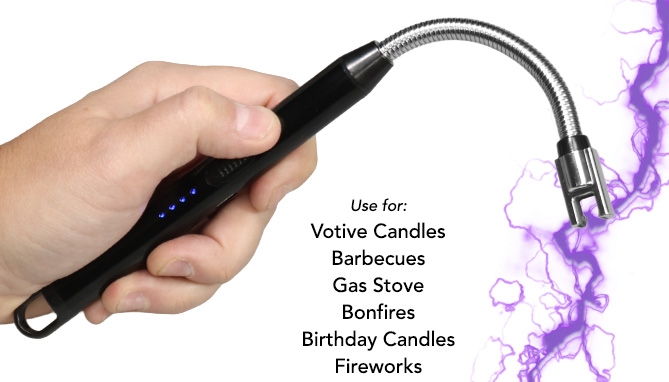 Picture 4 of Rechargeable & Windproof Electric Arc Lighter