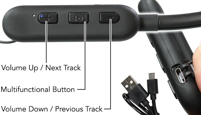 Picture 4 of Flex Neckband Wireless Earphones - (Dented Packaging) 