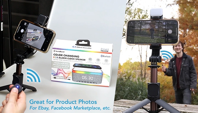 Picture 5 of Extendable Selfie Stick Tripod with Remote