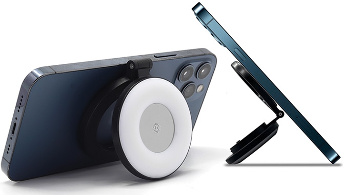 Picture 3 of Magsafe Selfie Light and Phone Stand