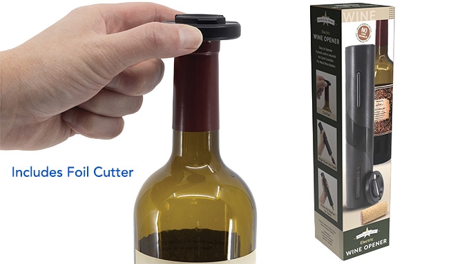 Picture 2 of Electric Wine Opener and Foil Cutter