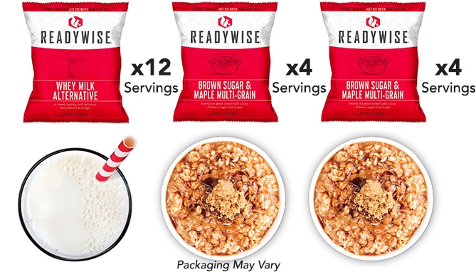 Picture 4 of Emergency 72hr Food Supply Kit: Variety Box with 32 Servings