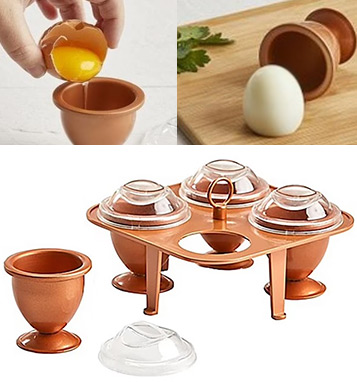 Copper Chef Ceramic-Coated Egg Cooker